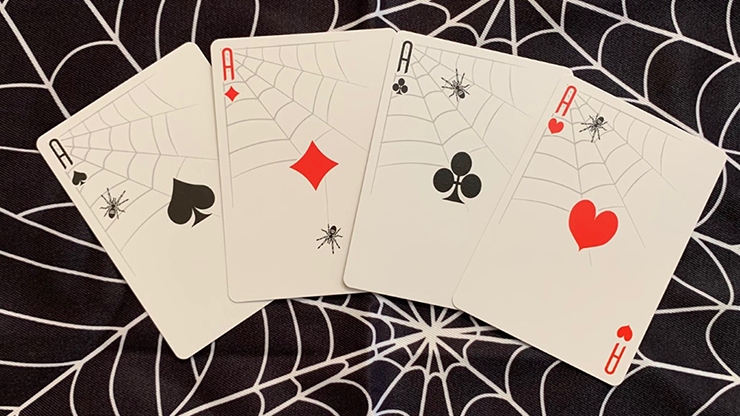 Bicycle Spider (Tan) Playing Cards