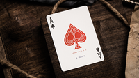 Jerry's Nugget (Atomic Red) Marked Monotone Playing Cards