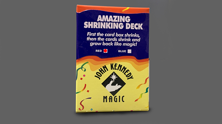 Amazing Shrinking Deck RED by John Kennedy Magic - Trick