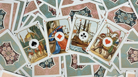 Four Continents (Red) Playing Cards