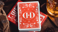 Smoke & Mirrors V8, Red (Standard) Edition Playing Cards by Dan & Dave