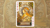 Mucha Gismonda Standard Gold Edition Playing Cards by TCC