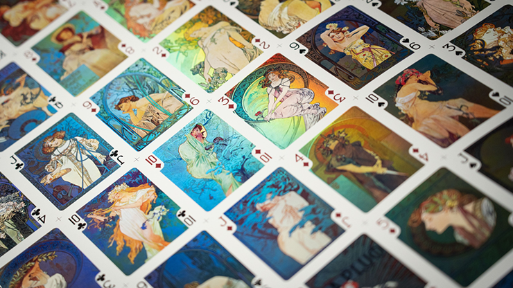 Mucha Mucha Holo Edition Set Playing Cards by TCC