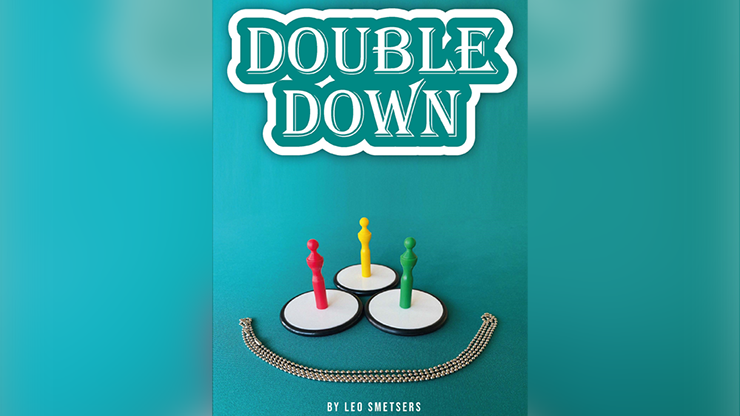 Double Down (Gimmicks and Online Instructions) by Leo Smetsers - Trick