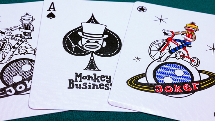 Monkey Business Playing Cards (Sock Monkey)