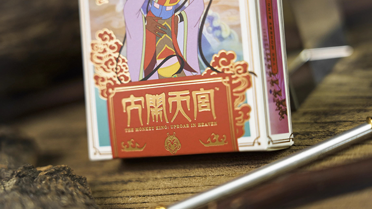 The Monkey King (Red) Playing Cards