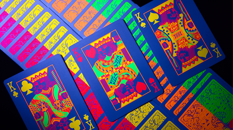 QUAD Fluorescent Playing Cards