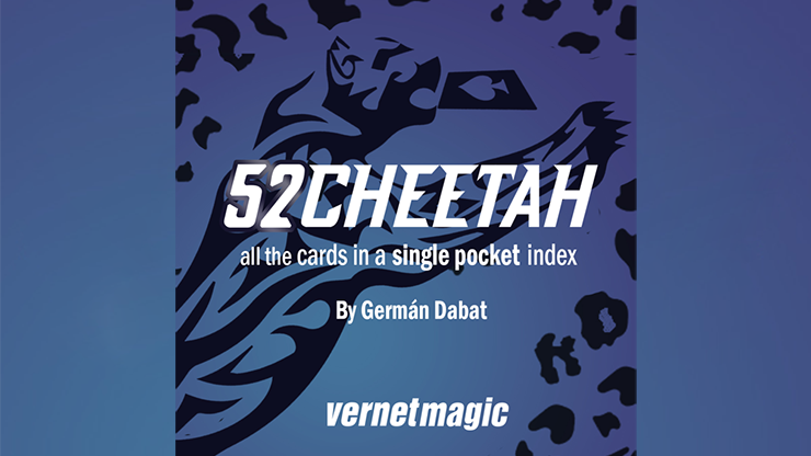 52 Cheetah (Gimmicks and Online Instructions) by Berman Dabat and Michel - Trick