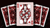 Grand Tulip Red Gilded Playing Cards