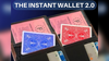 INSTANT WALLET 2.0 (Blue) by Andrew and Magic UP