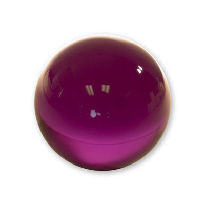 Contact Juggling Ball (Acrylic, PURPLE, 76mm) - Trick