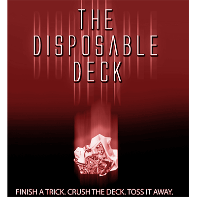 Disposable Deck 2.0 (red) by David Regal - Trick