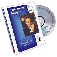 Derren Brown Lecture by International Magic - DVD