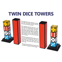 Twin Dice Towers by Joker Magic - Trick