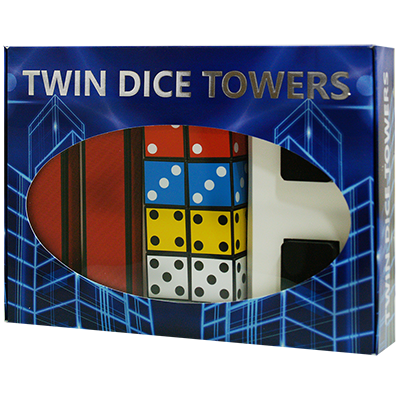 Twin Dice Towers by Joker Magic - Trick